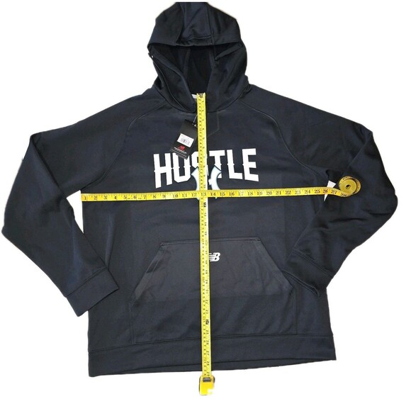 New‎ Balance XL HUSTLE Tech Hoody Black ($109) - Picture 6 of 6
